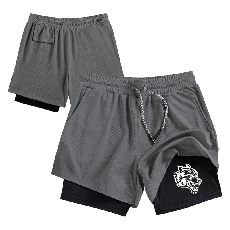Pantaloncini da uomo a doppio  - Compression Shorts Athletes recensione e prezzo