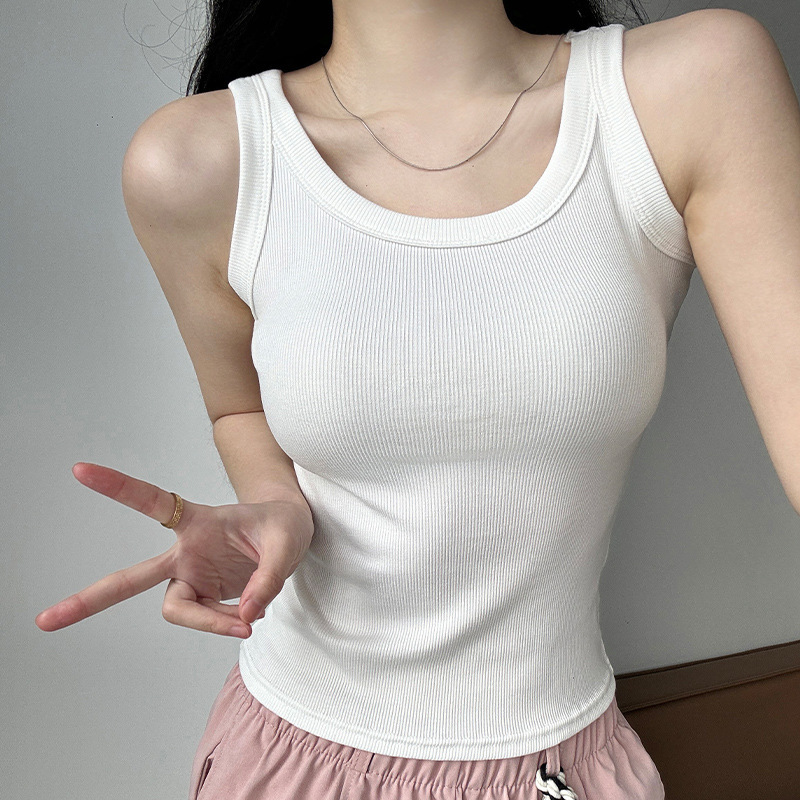 Canotta da donna, tinta unita, - Tank Top Ribbed recensione e prezzo